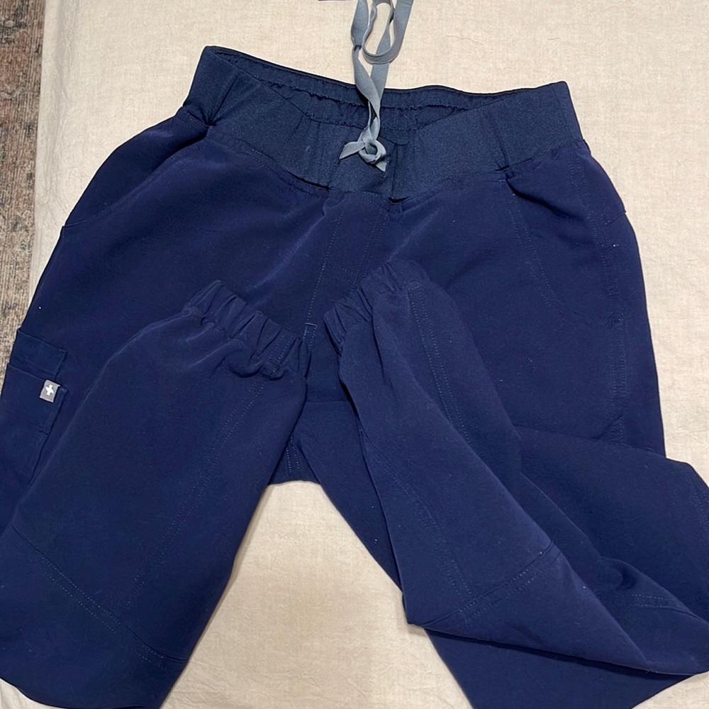 Figs navy blue scrubs
